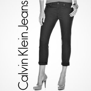 CALVIN KLEIN CK SKINNY CROP JEANS CAPRI JEGGINGS 2